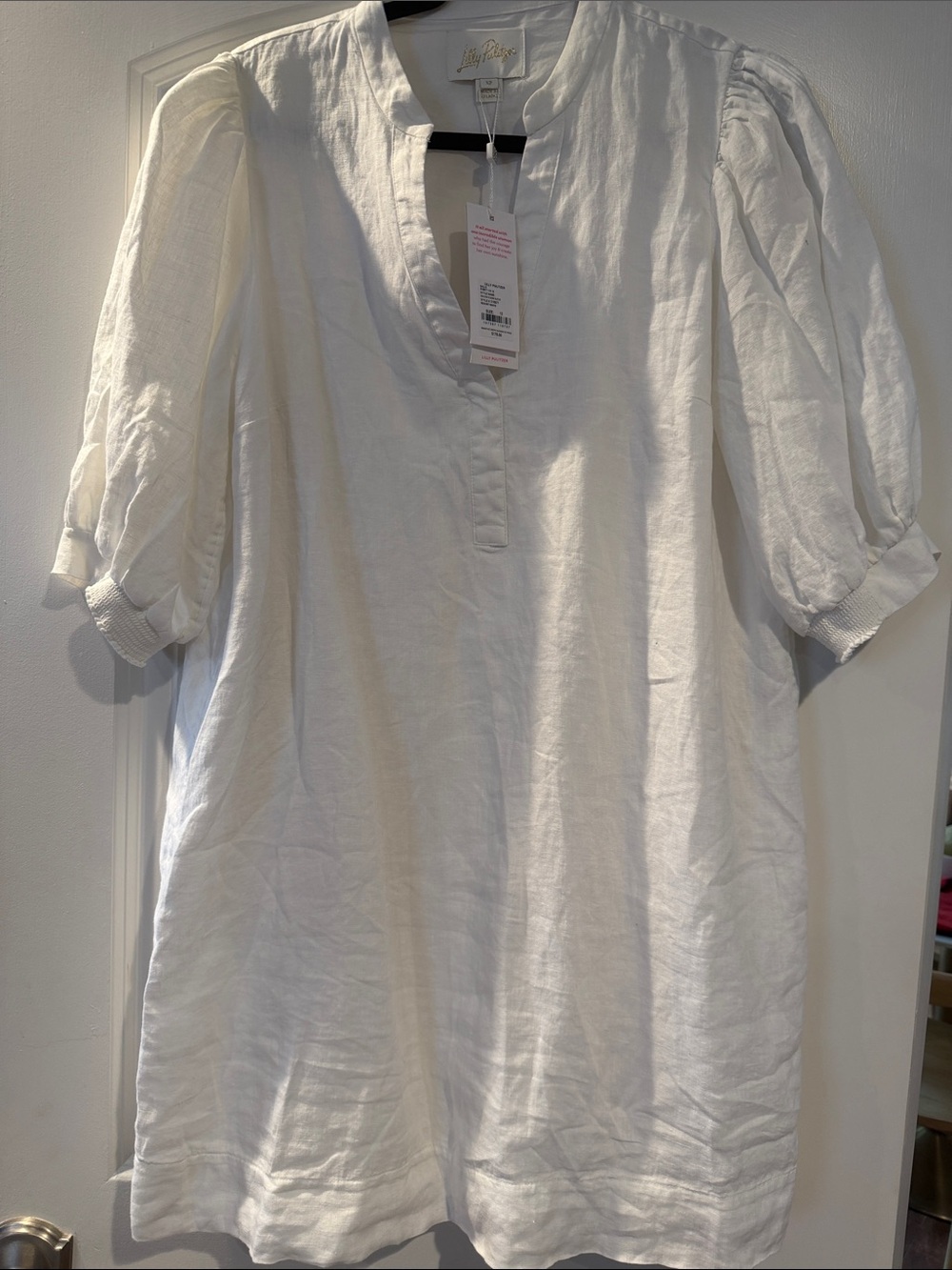 Lilly Pulitzer White Linen Dress